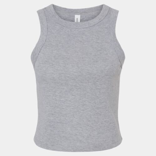 Women's Micro Rib Racer Tank Thumbnail