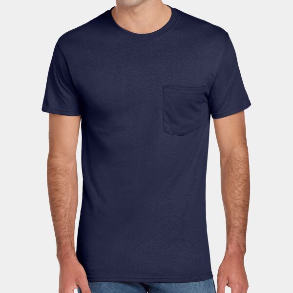 Dri Power ® 50/50 Cotton/Poly Pocket T Shirt Thumbnail
