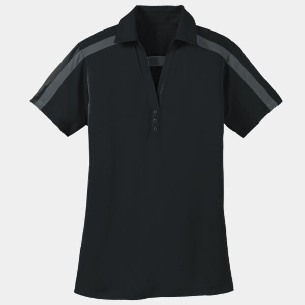 Women's Silk Touch Performance Colorblock Stripe Polo Thumbnail