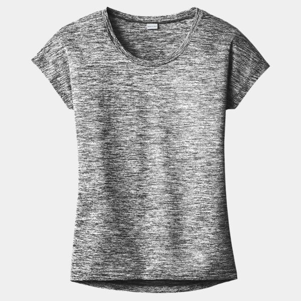Women's PosiCharge ® Electric Heather Sporty Tee Thumbnail