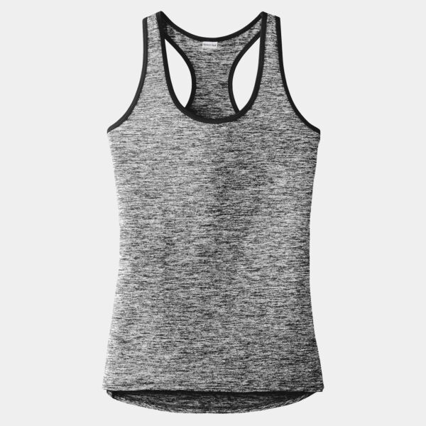 Women's PosiCharge ® Electric Heather Racerback Tank Thumbnail