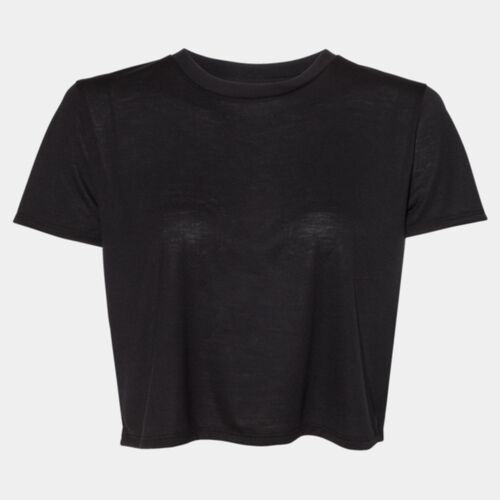 Women’s Flowy Crop Tee Thumbnail