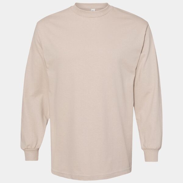 Unisex Heavyweight Cotton Long Sleeve Tee Thumbnail